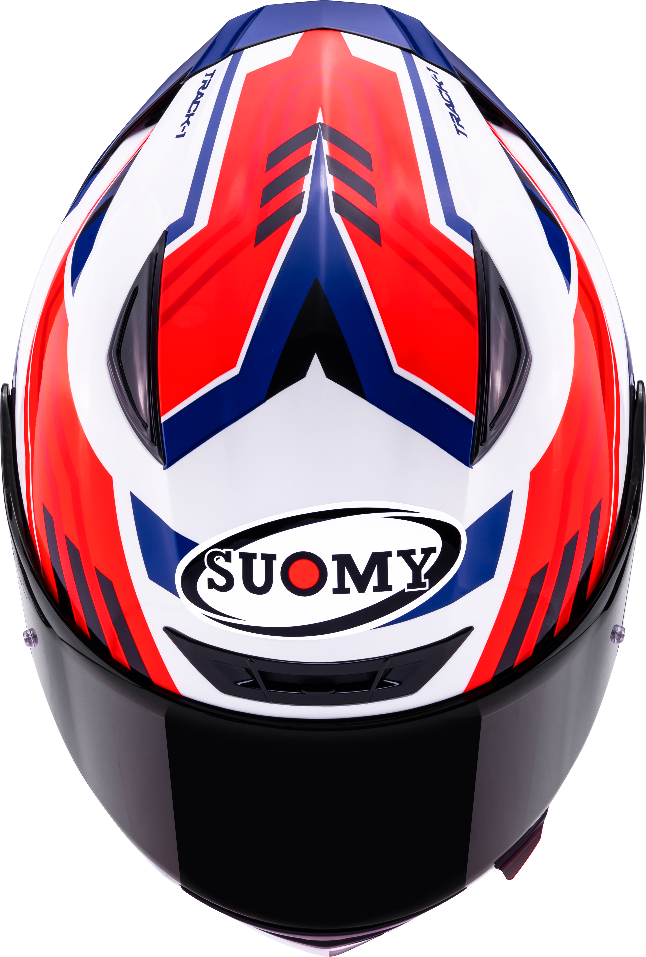 Casque Suomy Track-1 Framework Blanc/Rouge/Bleu K6T10023 