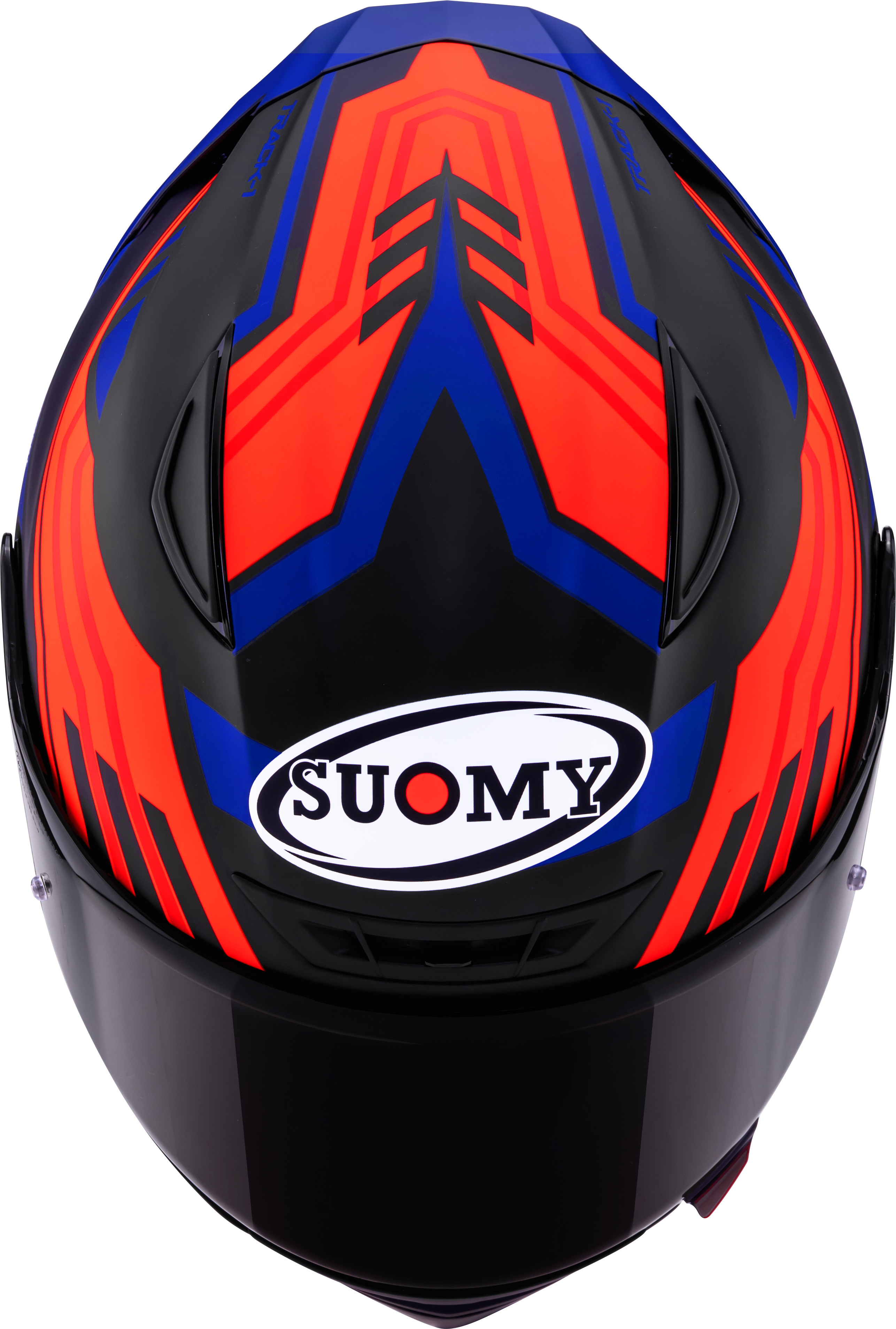 Casque Suomy Track-1 Framework Mat Noir/Rouge/Bleu K6T10024 