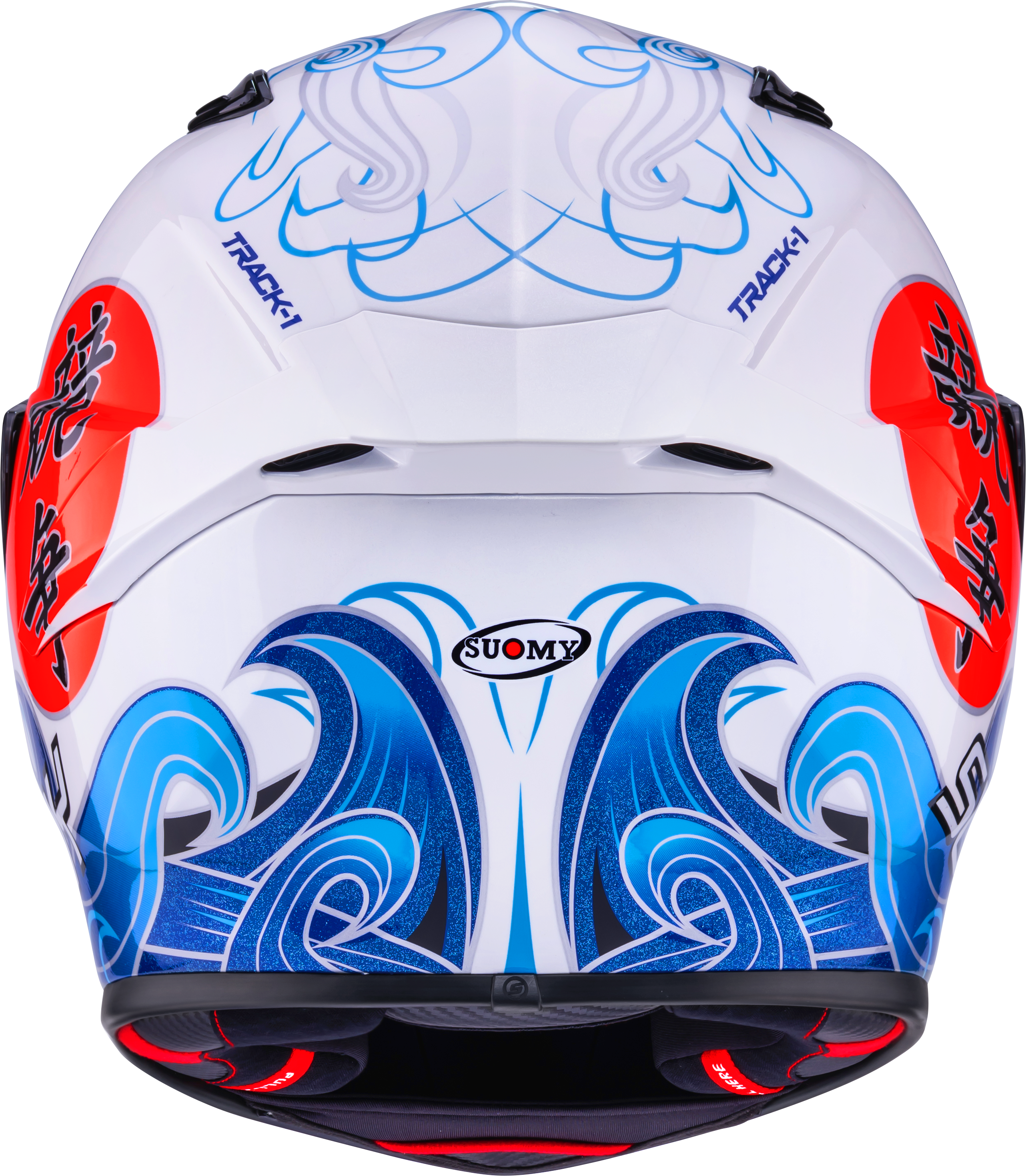Casque Suomy Track-1 Waves Blanc K6T10025 