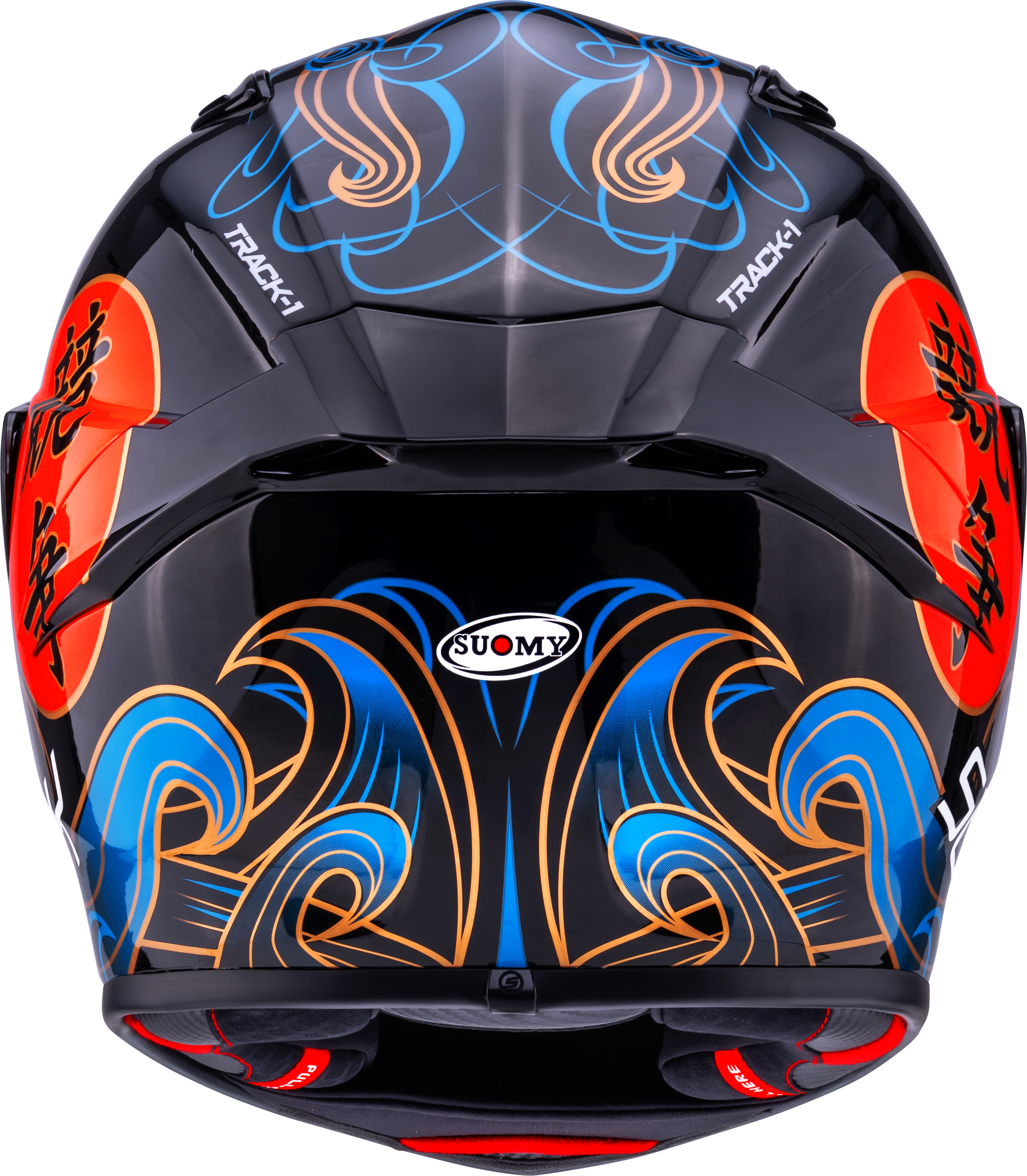 Casque Suomy Track-1 Waves Noir K6T10026 