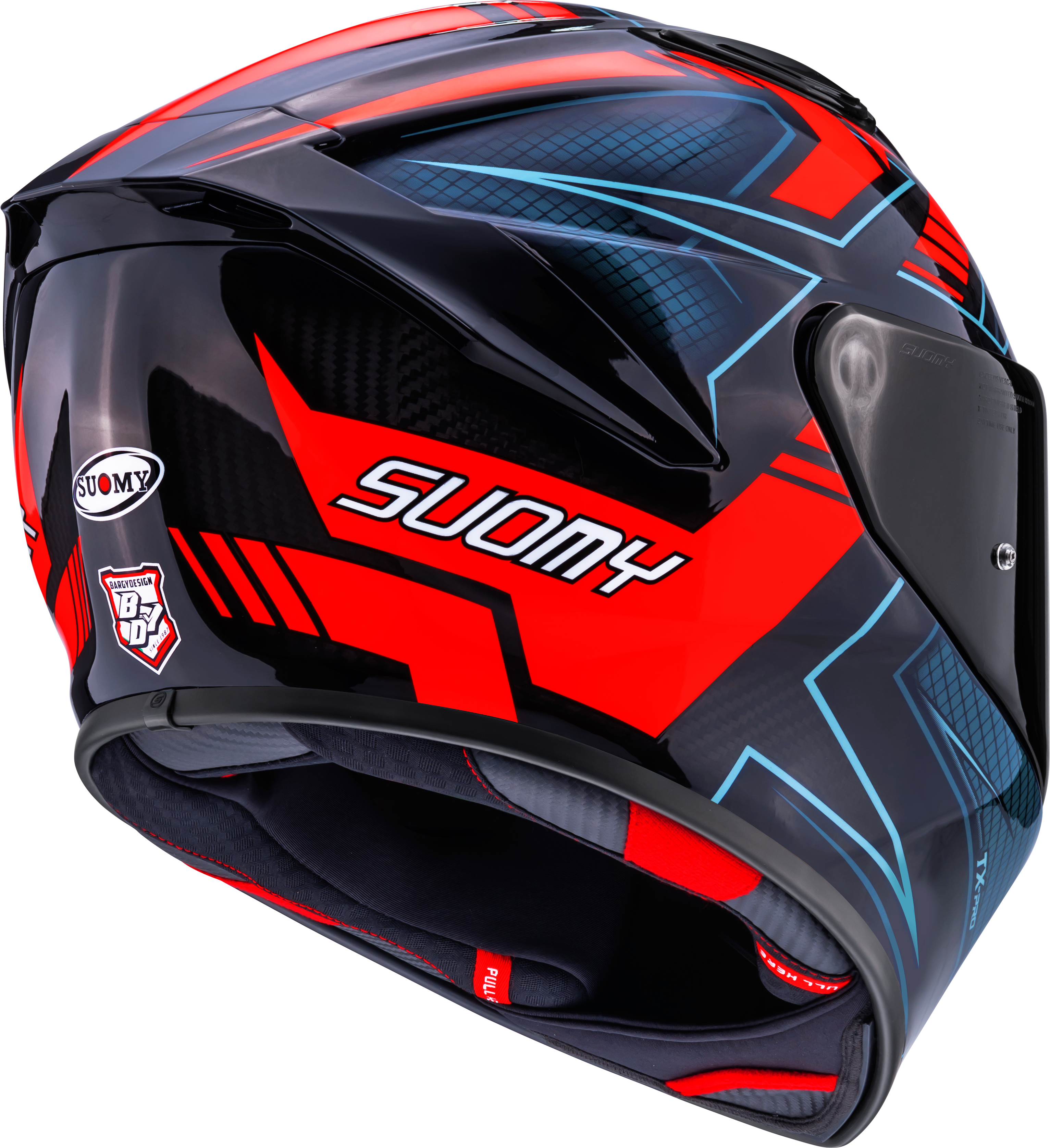Casque Suomy TX-Pro Flawless Red K6TX0013 