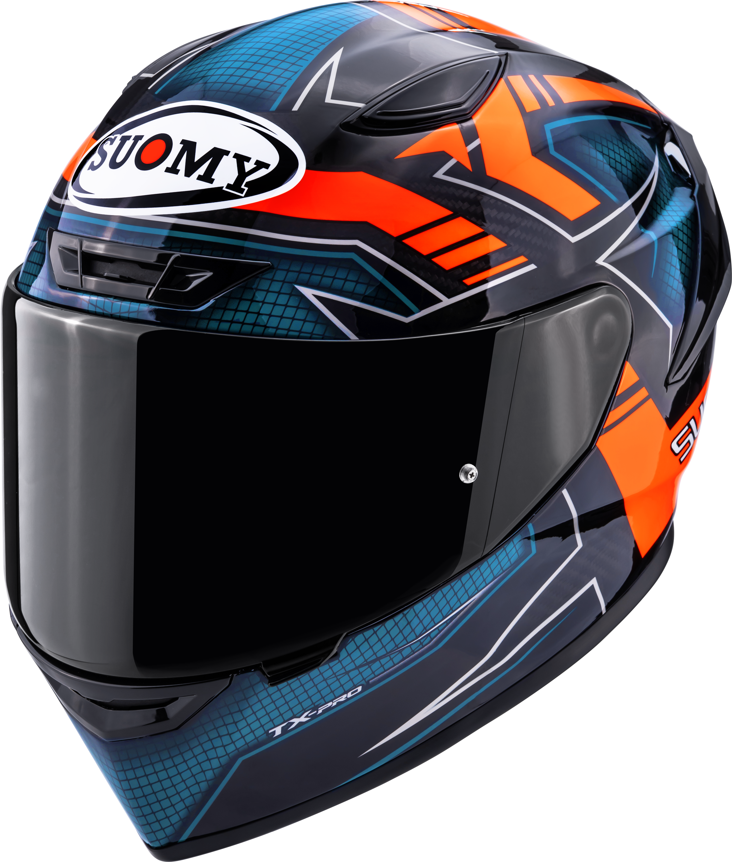 Casque Suomy TX-Pro Flawless Orange K6TX0015 