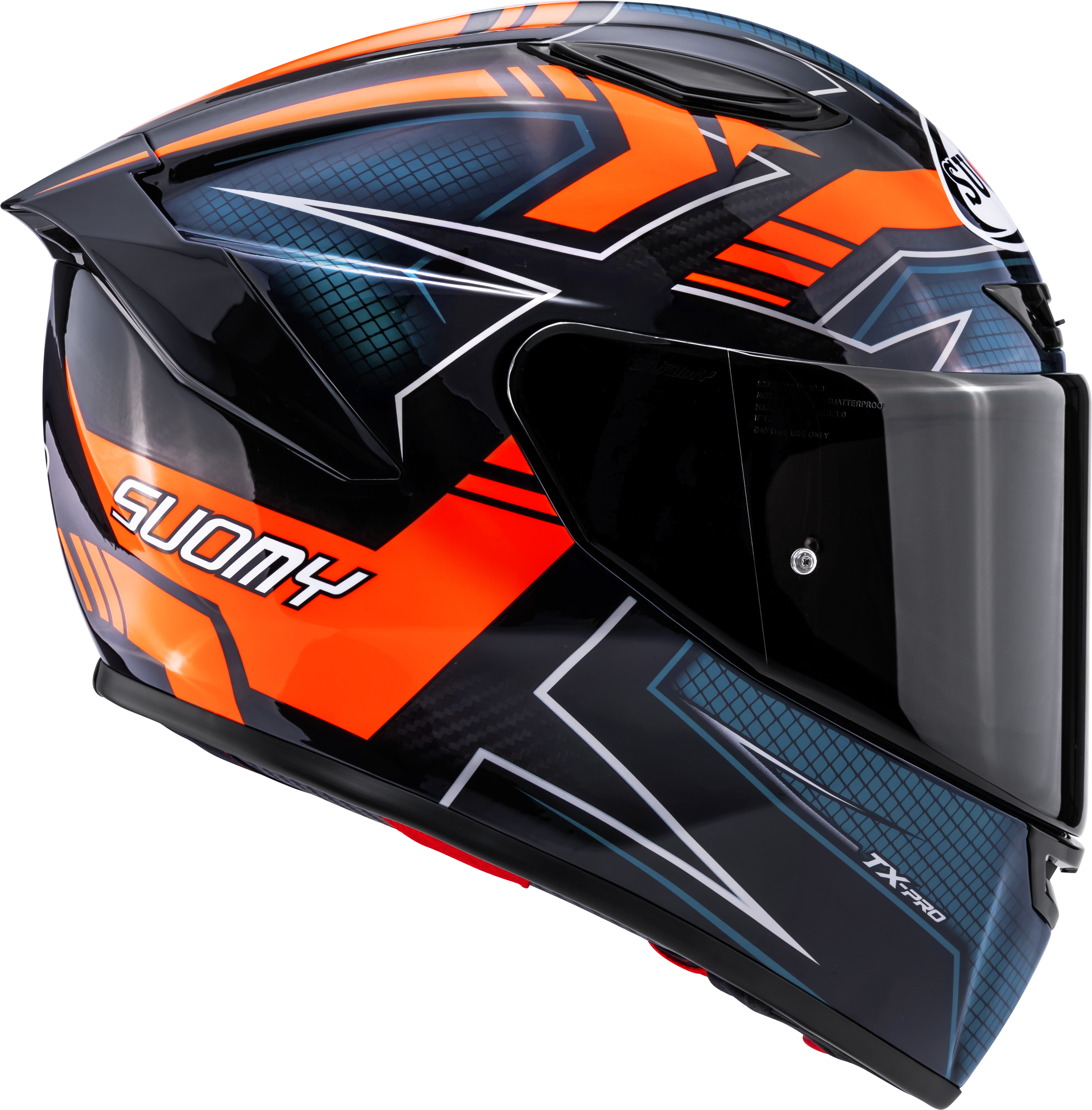 Casque Suomy TX-Pro Flawless Orange K6TX0015 
