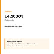 Akrapovic Zwischenrohr Kawasaki ZX-10 R (15-15) L-K10SO5 — Platzhalter, kein Herstellerfoto verfügbar