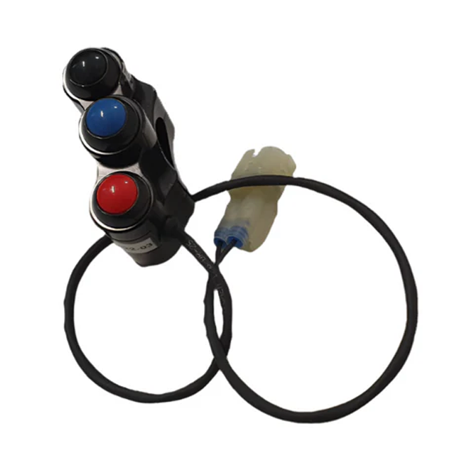 Interrupteur de guidon gauche WorldSSP Feel Racing Ducati Panigale V2 955 (20-24) FR.510.131 