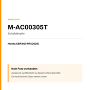 Akrapovic Schalldämpfer Honda CBR 600 RR (26-26) M-AC00305T — Platzhalter, kein Herstellerfoto verfügbar