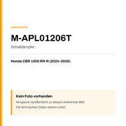 Akrapovic Schalldämpfer Honda CBR 1000 RR-R (24-26) M-APL01206T — Platzhalter, kein Herstellerfoto verfügbar