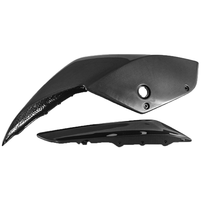 Habillage arrière (2 pièces) droit en carbone Fullsix Ducati Panigale 1299/S (15-18) 
