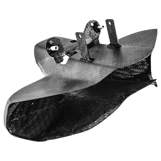 Canal d'air "Oversize" Racing Carbone Fullsix Ducati Panigale 1299/S (15-18) 