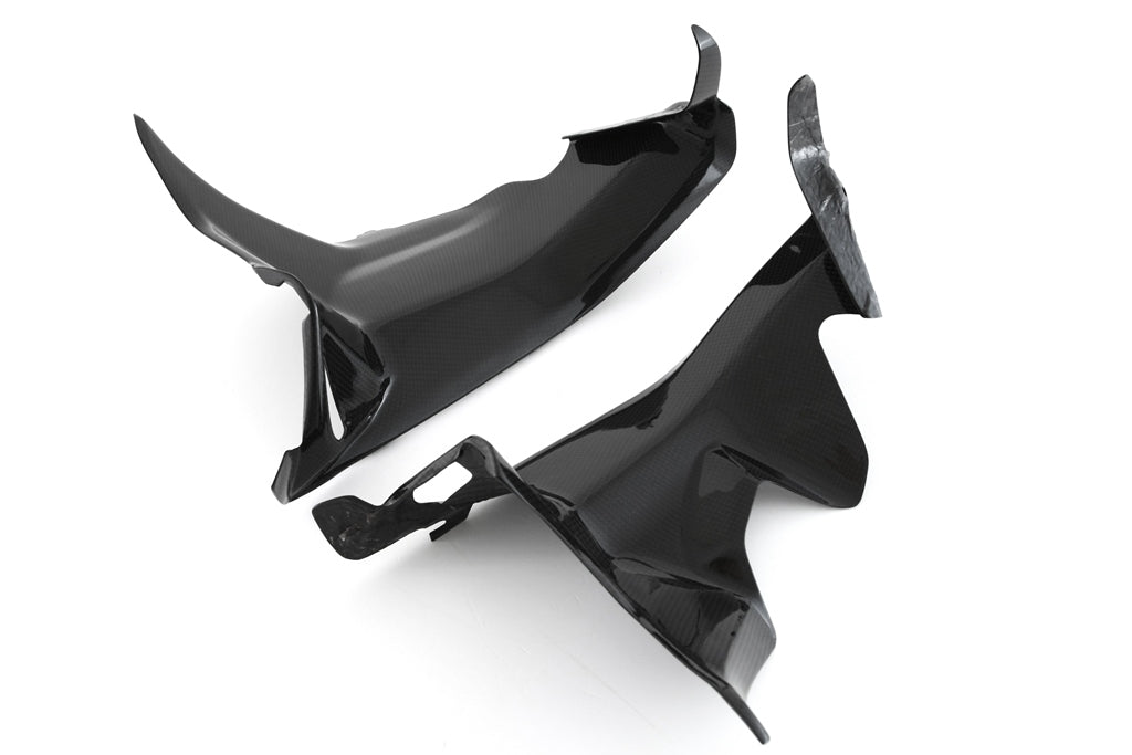 Set de couverture de tunnel aérodynamique en carbone Fullsix pour Ducati Panigale V4/S (2025) 