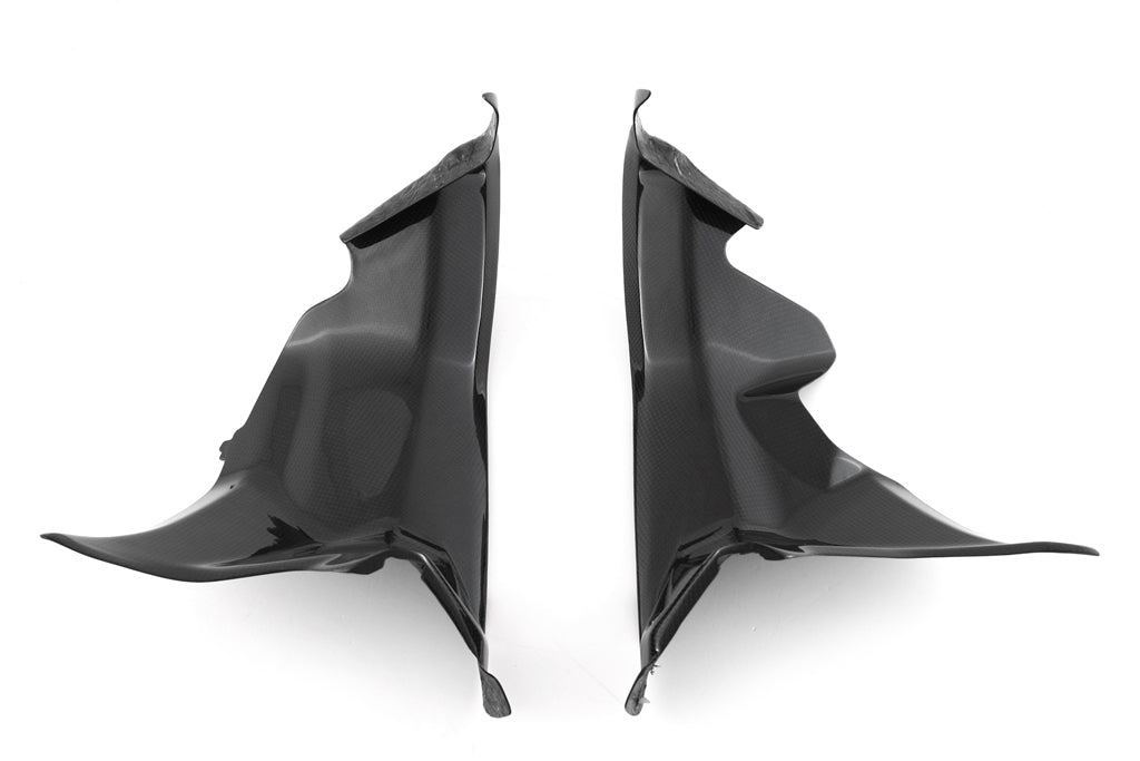 Set de couverture de tunnel aérodynamique en carbone Fullsix pour Ducati Panigale V4/S (2025) 