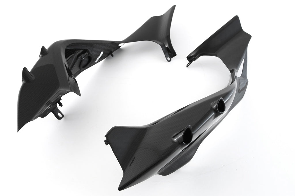 Carénage arrière inférieur gauche et droit en carbone Fullsix Ducati Panigale V4/S (2025) 