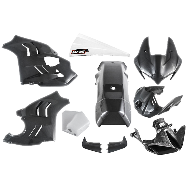 Ensemble de carénage complet SBK Carbon Fullsix Ducati Panigale V4/S/R (22-24) 