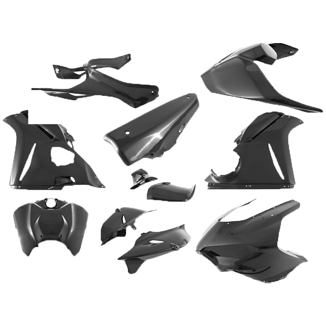 Ensemble de carénage complet 200 Plain Carbon Fullsix Ducati Panigale V4/S (2025) 
