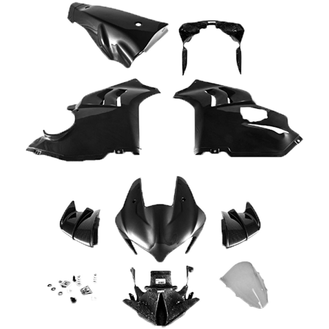 Ensemble de carénage complet "SBK" en carbone Fullsix pour Ducati Panigale V4/S/R (19-21) 