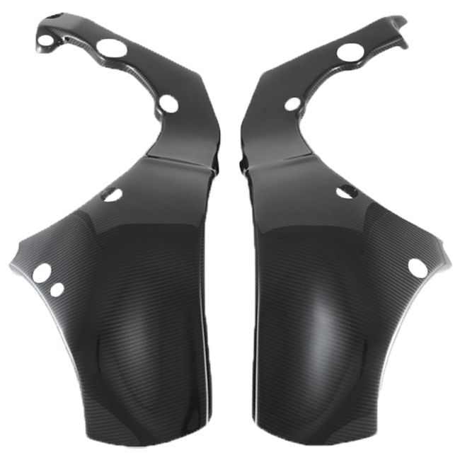 Couvercles de cadre en carbone Fullsix Kawasaki ZX-10 R (11-15) 