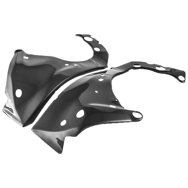 Couvercles de cadre en carbone Fullsix Yamaha YZF-R1/M RN32, RN49 & RN65 (15-25) 