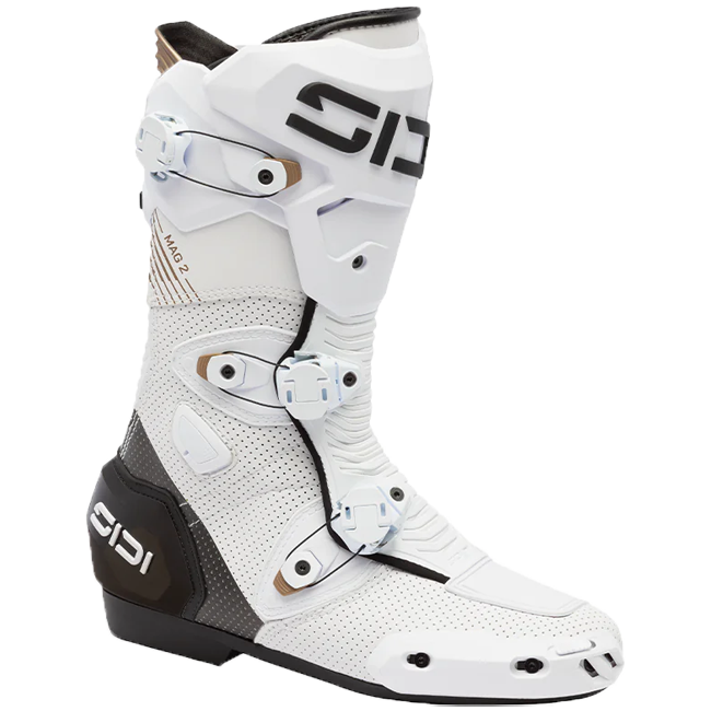 Bottes de moto Sidi MAG 2 Air Blanc Noir - 203 