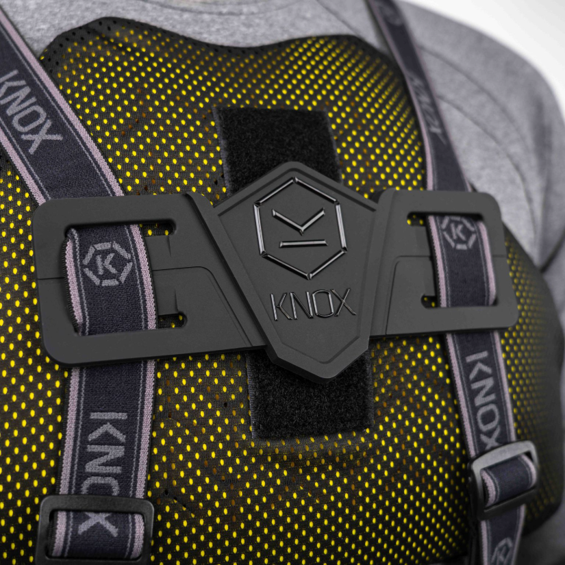 Knox Micro-Lock Brustprotektor | Herren | Schwarz | 1014729044180
