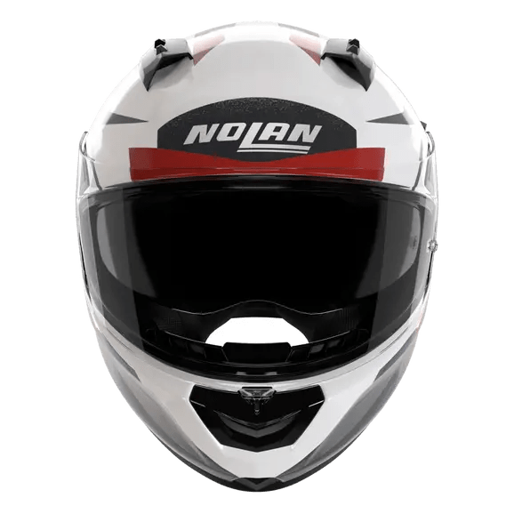Casque Nolan N60-6 Sport Corsa Blanc / Bleu / Rouge / Fini Mat 355 
