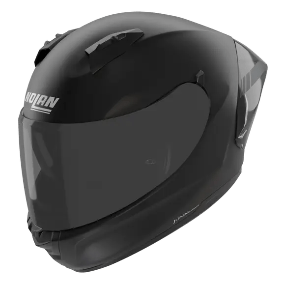 Casque Nolan N60-6 Sport Argento Noir / Argent Mat-Finish avec visière Métallique Argent 333 