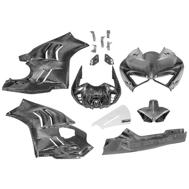 Kit de carénage complet SBK 400g AP Carbon Line Ducati Panigale V4/S/R (22-24) 