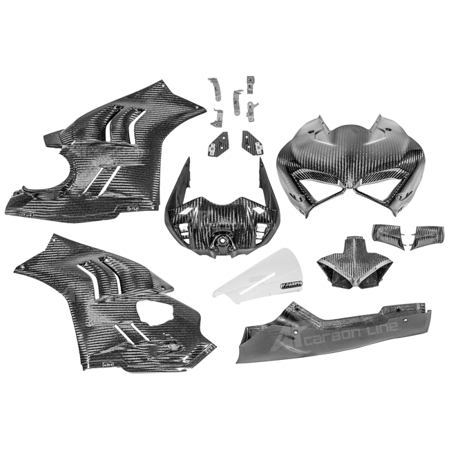 Kit de carénage complet SBK 400g AP Carbon Line Ducati Panigale V4/S/R (22-24) 