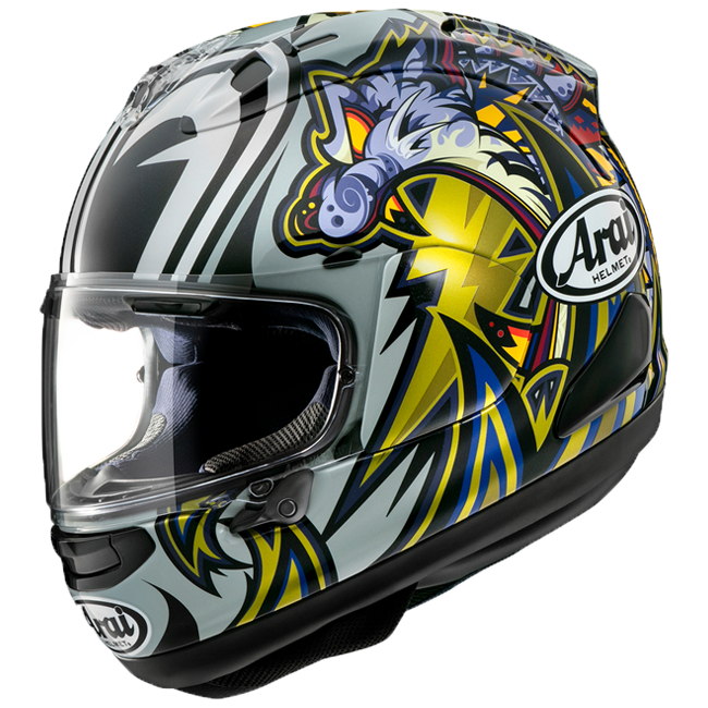 Casque Arai RX-7V Evo Katsuyuki Nakasuga4 Réplique 137-0352 