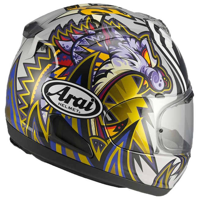 Casque Arai RX-7V Evo Katsuyuki Nakasuga4 Réplique 137-0352 