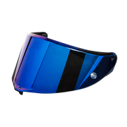 AGV Visier K6 S/K6 Iridium Miroitant Bleu 