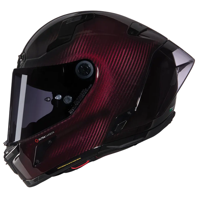 Casque Nolan X-804 RS Ultra Carbon Glossy Rouge Liquido 326 