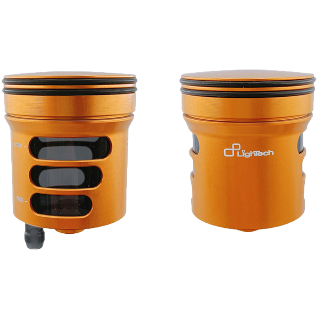 Réservoir de liquide de frein et d'embrayage LighTech 30 cm³ – Aluminium CNC, coloré | Réservoir universel pour motos 