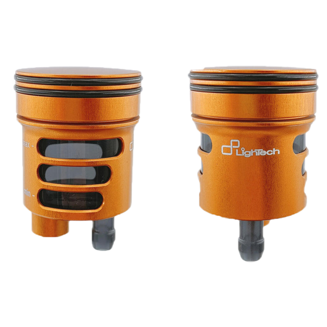 Réservoir d'huile de frein et d'embrayage LighTech 16 cm³ – Aluminium CNC, coloré | Réservoir universel pour motos 