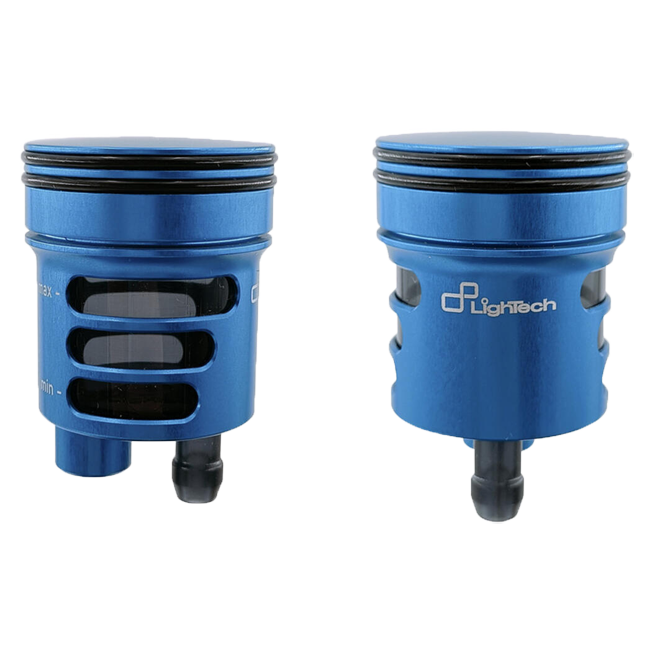 Réservoir d'huile de frein et d'embrayage LighTech 16 cm³ – Aluminium CNC, coloré | Réservoir universel pour motos 