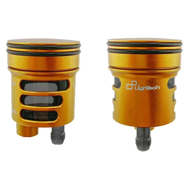 Réservoir d'huile de frein et d'embrayage LighTech 16 cm³ – Aluminium CNC, coloré | Réservoir universel pour motos 