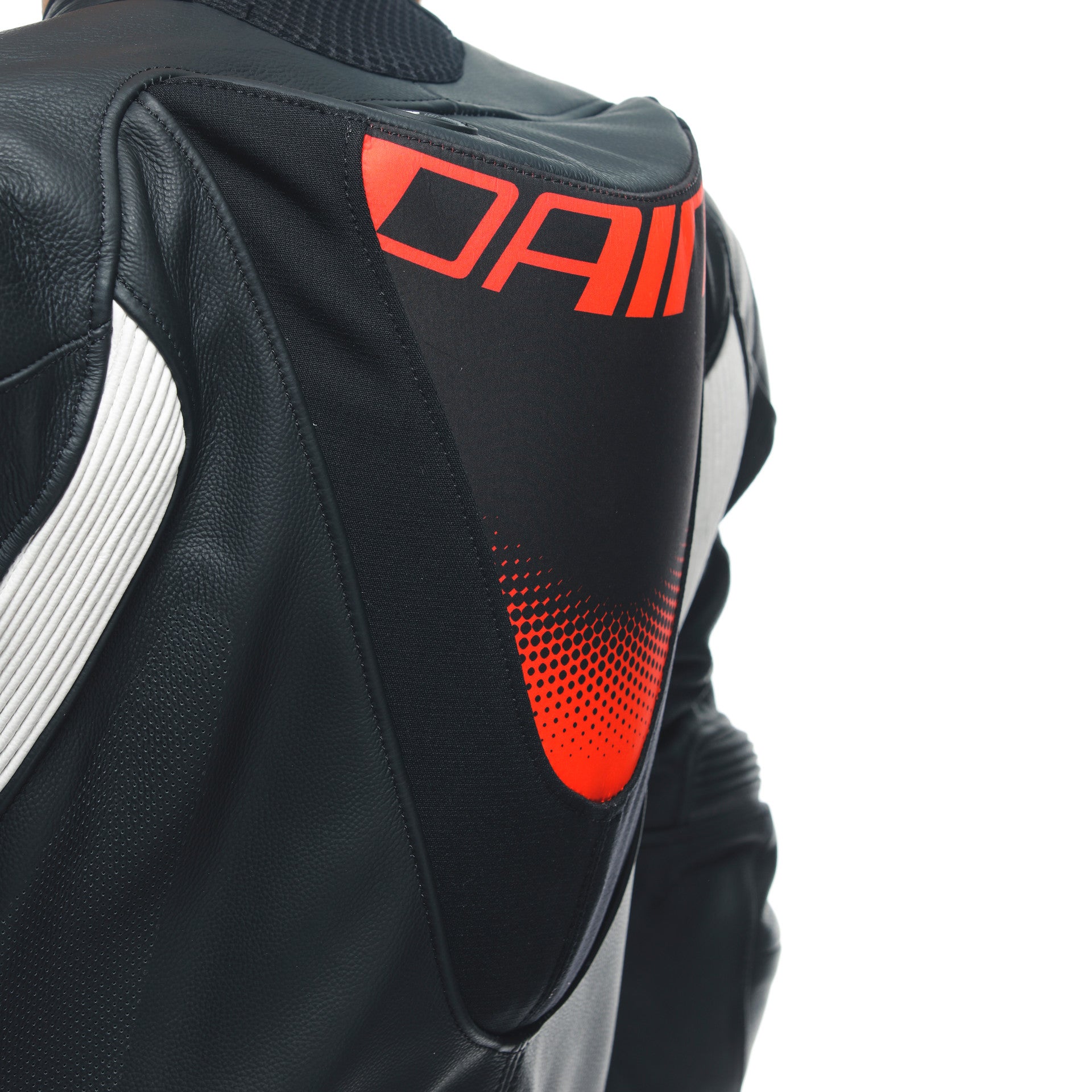 Dainese Grobnik Lady combinaison en cuir intégrale – combinaison de course perforée | Femmes | Blanc/Rouge 