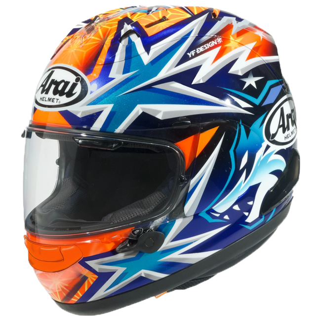 Casque Arai RX-7V Evo Yuki Okamoto 2025 Réplique Compass 137-0353 