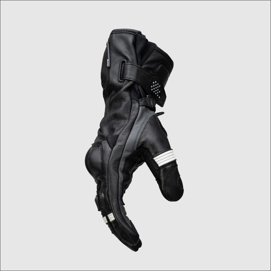 Knox Oulton MK2 gants en cuir Sport | Homme | Noir/Blanc | 1011352160050 