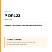 Akrapovic Distanzring P-DR123 — Platzhalter, kein Herstellerfoto verfügbar