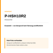 Akrapovic Hitzeschild P-HSH10R2 — Platzhalter, kein Herstellerfoto verfügbar