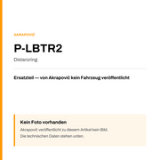 Akrapovic Distanzring P-LBTR2 — Platzhalter, kein Herstellerfoto verfügbar