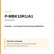 Akrapovic Dämpferhalter P-MBK10R1/A1 — Platzhalter, kein Herstellerfoto verfügbar