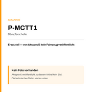Akrapovic Dämpferschelle P-MCTT1 — Platzhalter, kein Herstellerfoto verfügbar