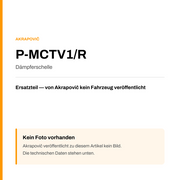 Akrapovic Dämpferschelle P-MCTV1/R — Platzhalter, kein Herstellerfoto verfügbar
