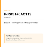 Akrapovic Hülsen-Kit P-RKS146ACT19 — Platzhalter, kein Herstellerfoto verfügbar