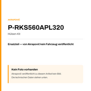 Akrapovic Hülsen-Kit P-RKS560APL320 — Platzhalter, kein Herstellerfoto verfügbar