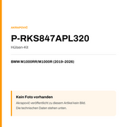Akrapovic Hülsen-Kit BMW M1000RR / M1000R (19-26) P-RKS847APL320 — Platzhalter, kein Herstellerfoto verfügbar
