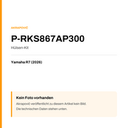Akrapovic Hülsen-Kit Yamaha R7 (26-26) P-RKS867AP300 — Platzhalter, kein Herstellerfoto verfügbar