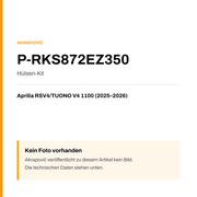 Akrapovic Hülsen-Kit Aprilia RSV4 / TUONO V4 1100 (25-26) P-RKS872EZ350 — Platzhalter, kein Herstellerfoto verfügbar
