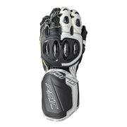 Gants moto en cuir RST Pro Series GP D3O | Hommes | Blanc/Noir | 103715 